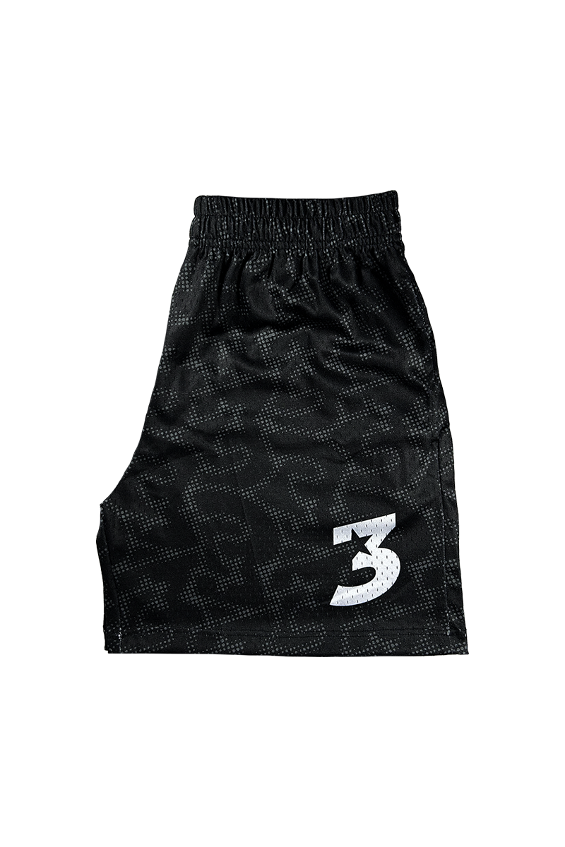 HALFTONE LOGO SHORTS