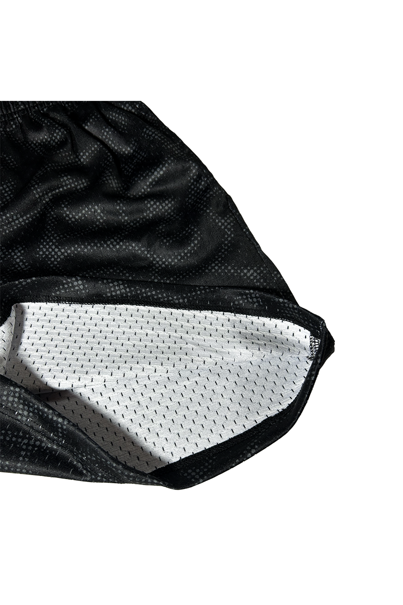 HALFTONE LOGO SHORTS