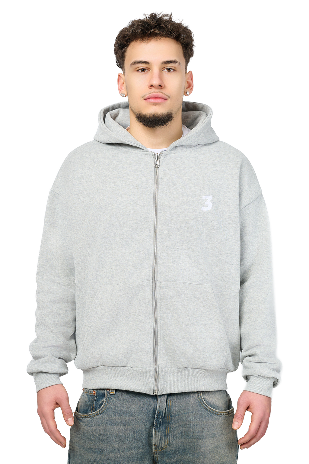 REVERSIBLE PLAID ZIP-HOODIE
