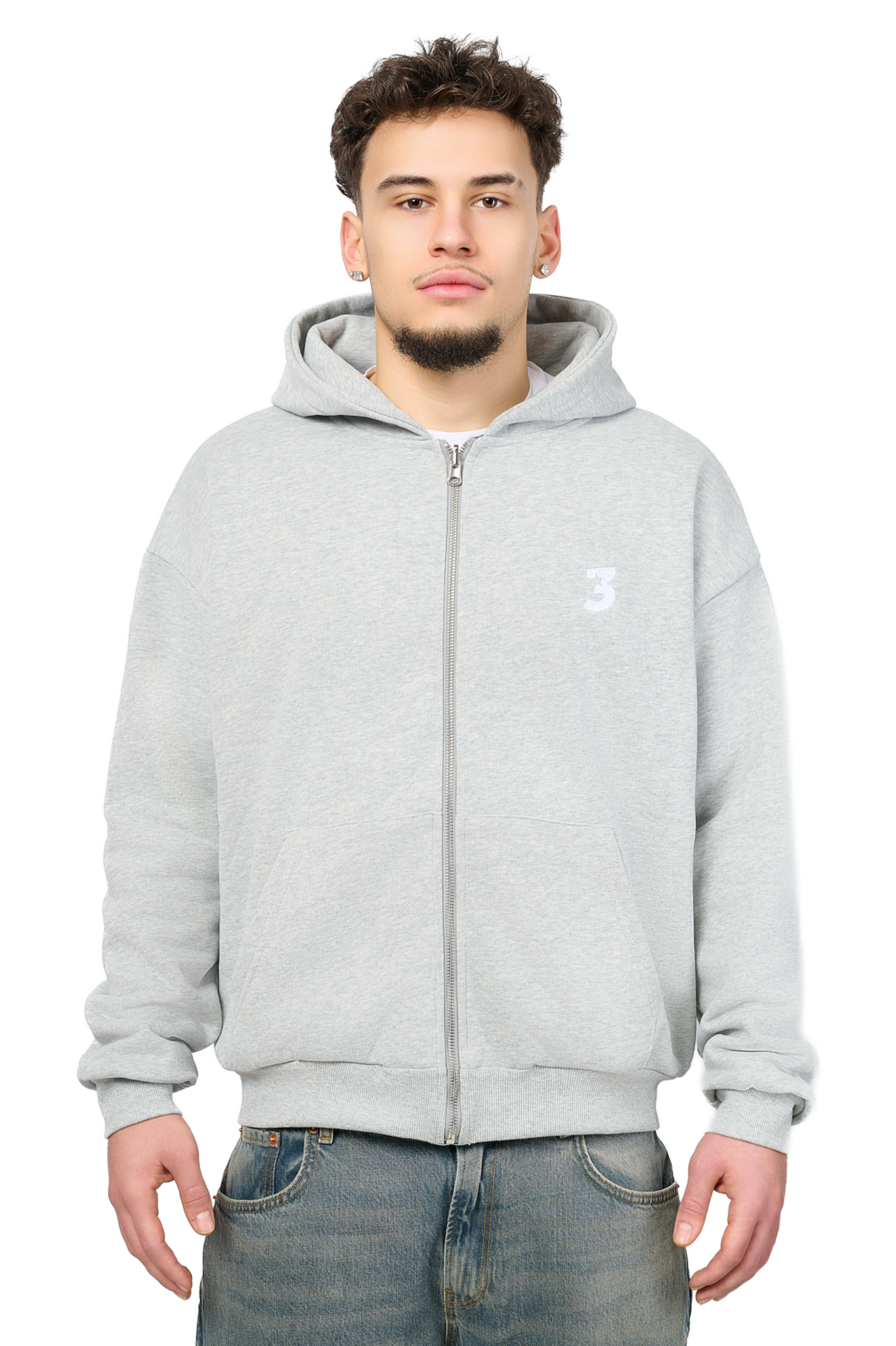 REVERSIBLE PLAID ZIP-HOODIE